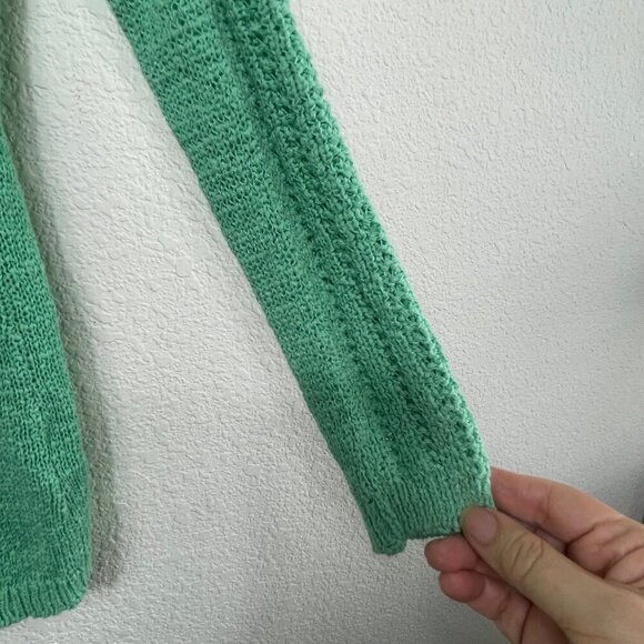 Rachel Zoe Green Knit Sweater – Size Small - Picture 3 of 8